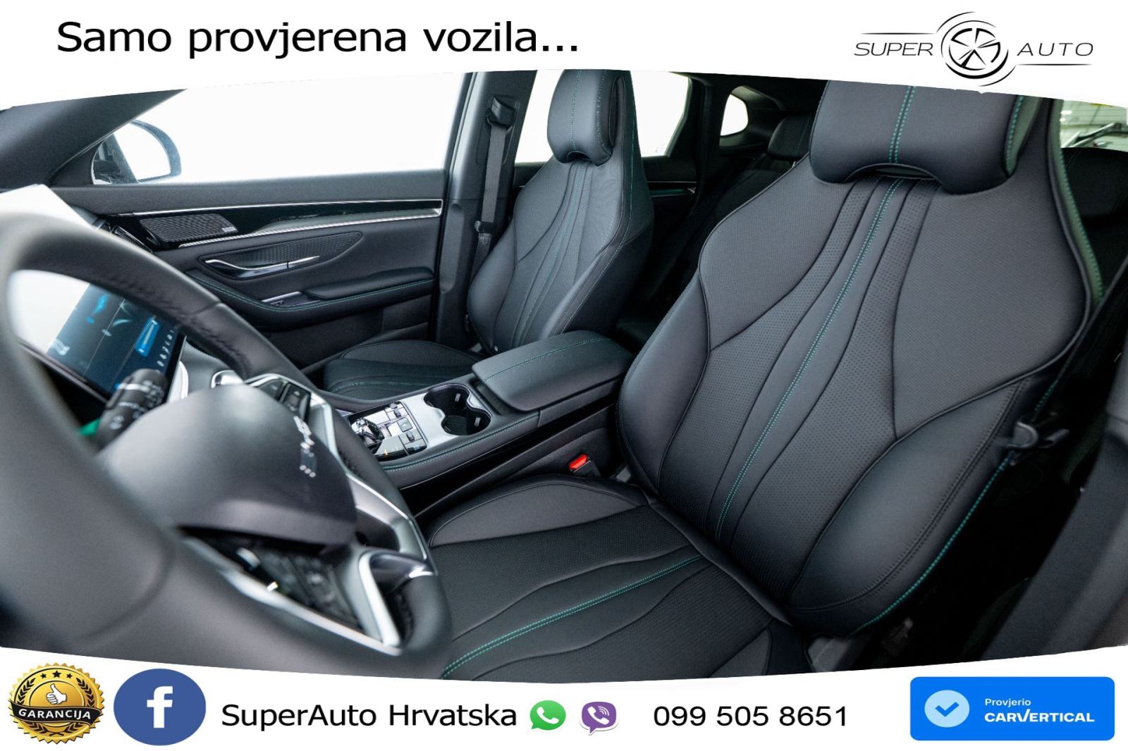 NOVO BYD Seal U DM-i 1.5L Aut. Boost 218 KS, ACC+360+GR SJED+PANO+HEAD, fotografija 11