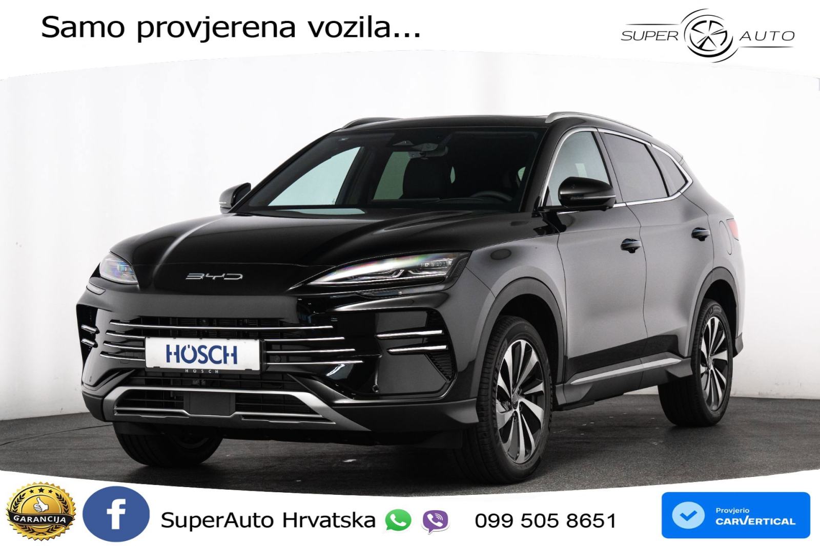 NOVO BYD Seal U DM-i 1.5L Aut. Boost 218 KS, ACC+360+GR SJED+PANO+HEAD
