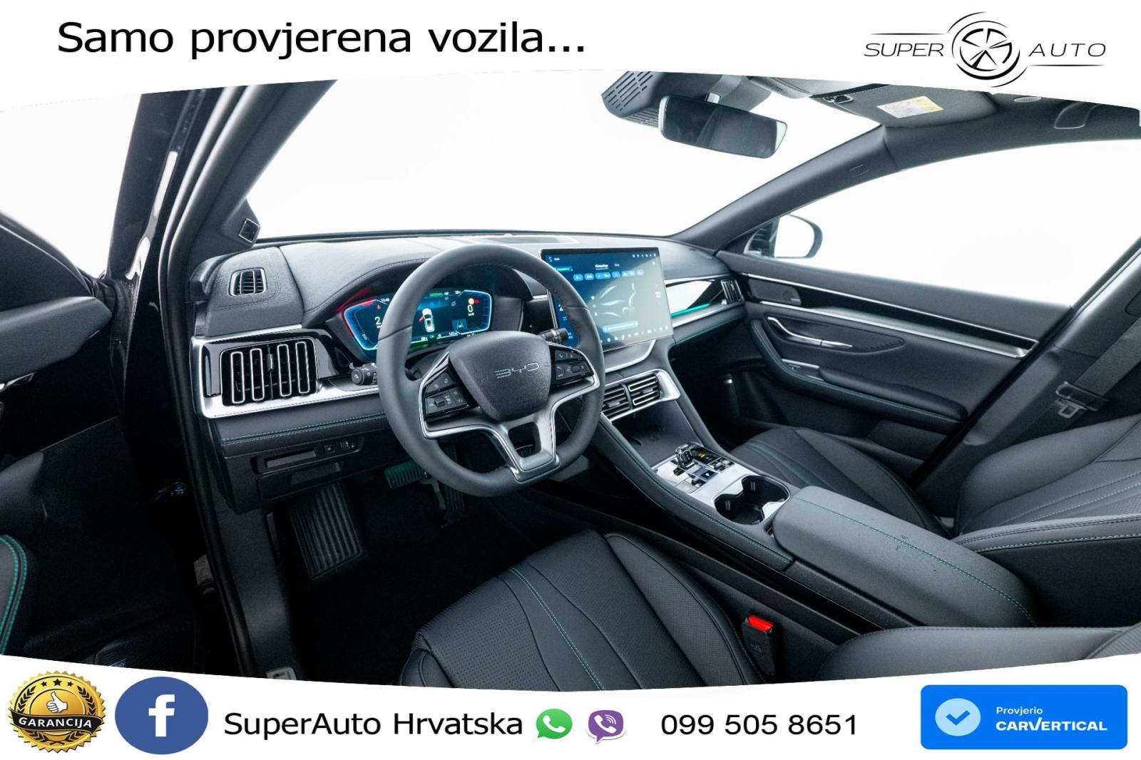 NOVO BYD Seal U DM-i 1.5L Aut. Boost 218 KS, ACC+360+GR SJED+PANO+HEAD, fotografija 10