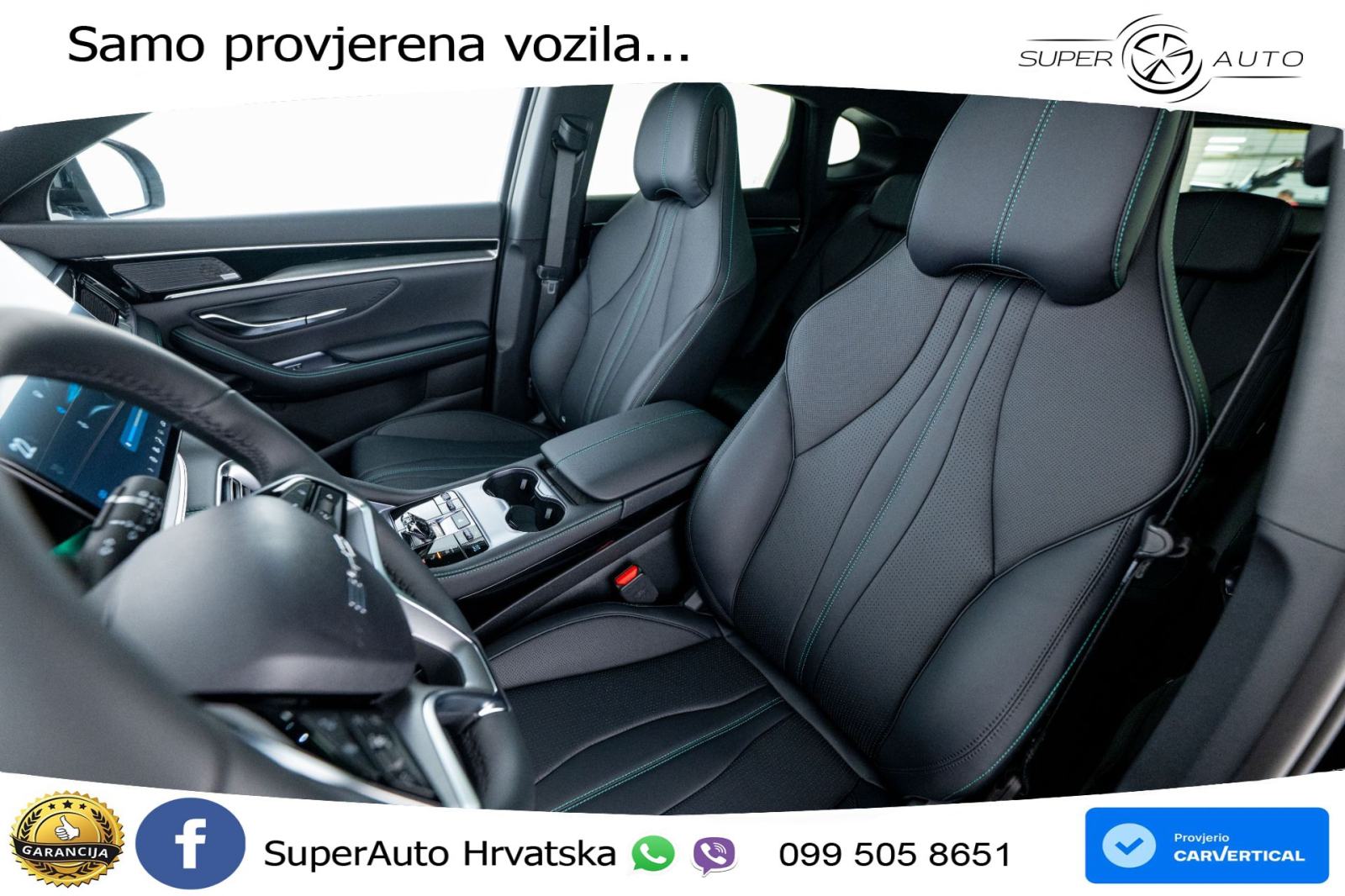 NOVO BYD Seal U DM-i 1.5L Aut. Boost 218 KS, ACC+360+GR SJED+PANO+HEAD, fotografija 11