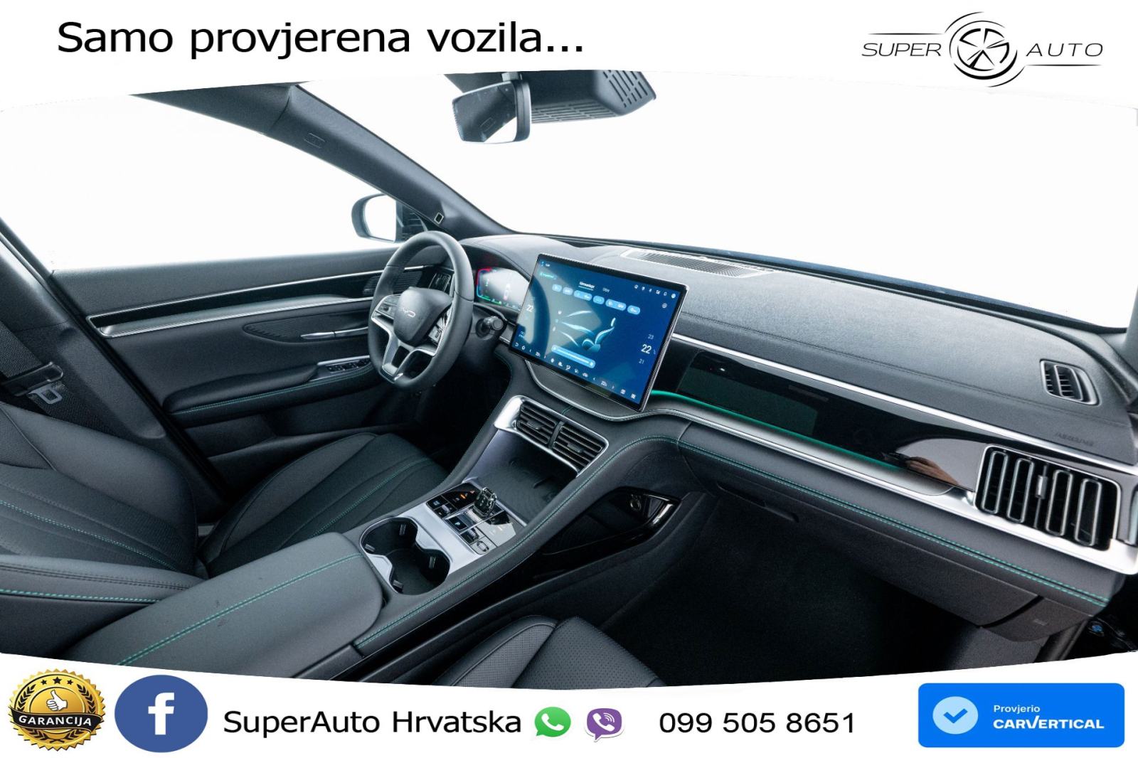 NOVO BYD Seal U DM-i 1.5L Aut. Boost 218 KS, ACC+360+GR SJED+PANO+HEAD, fotografija 13