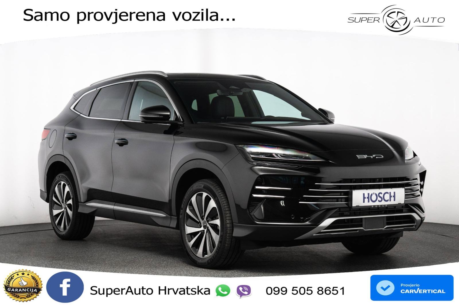 NOVO BYD Seal U DM-i 1.5L Aut. Boost 218 KS, ACC+360+GR SJED+PANO+HEAD, fotografija 3