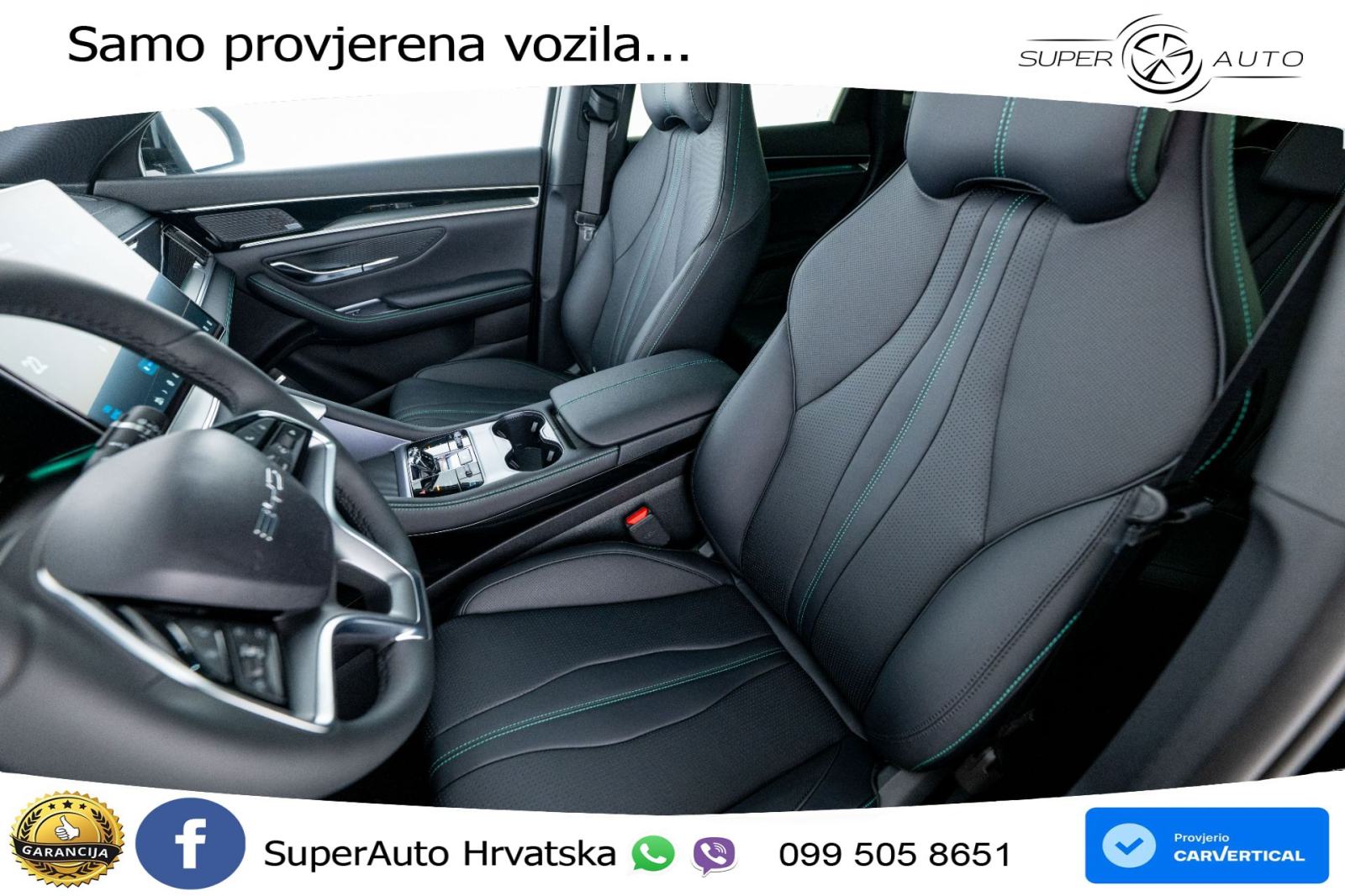 NOVO BYD Seal U DM-i 1.5L Aut. Boost 218 KS, ACC+360+GR SJED+PANO+HEAD, fotografija 11