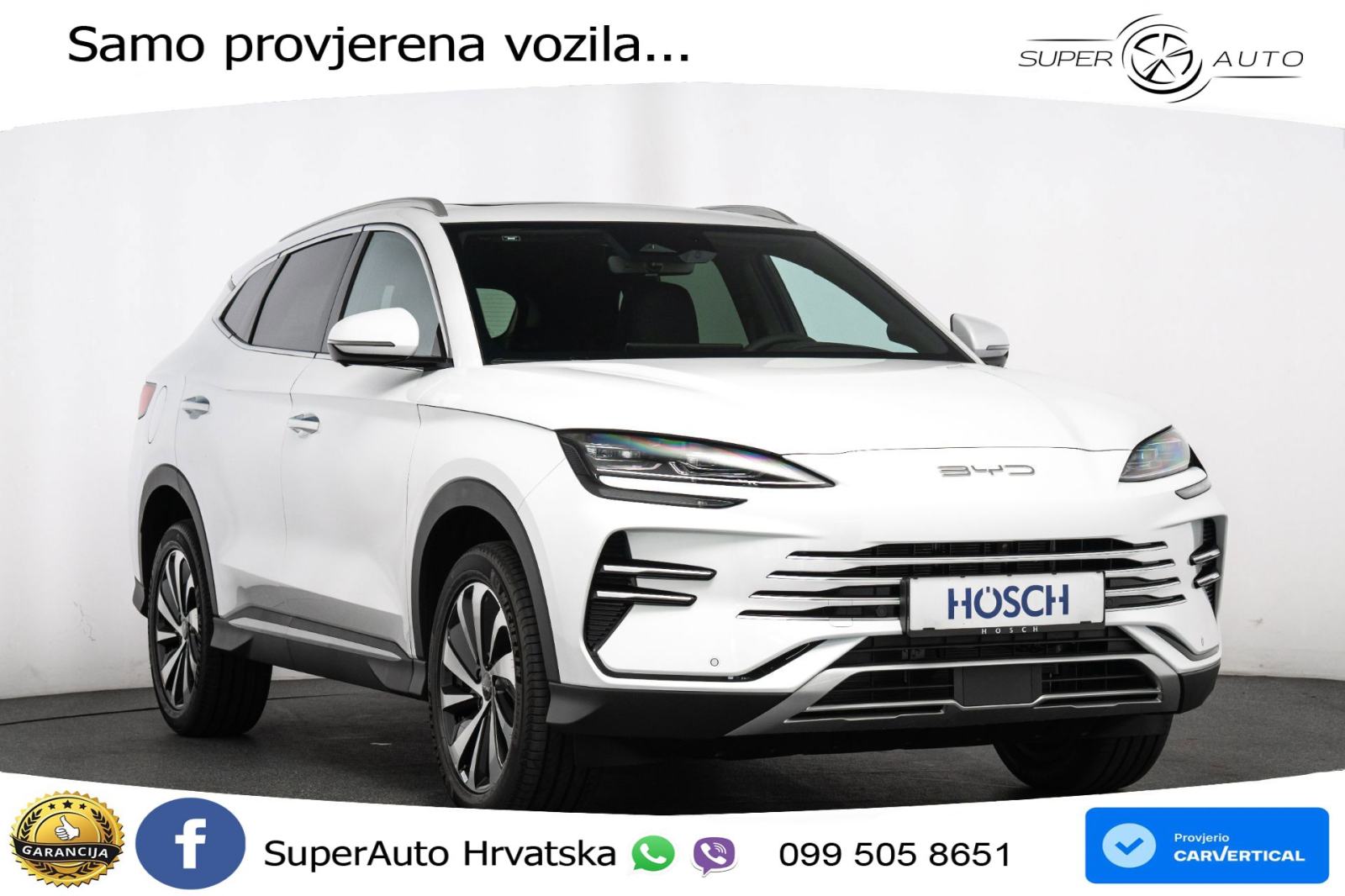 NOVO BYD Seal U DM-i 1.5L Aut. Boost 218 KS, ACC+360+GR SJED+PANO+HEAD, fotografija 3