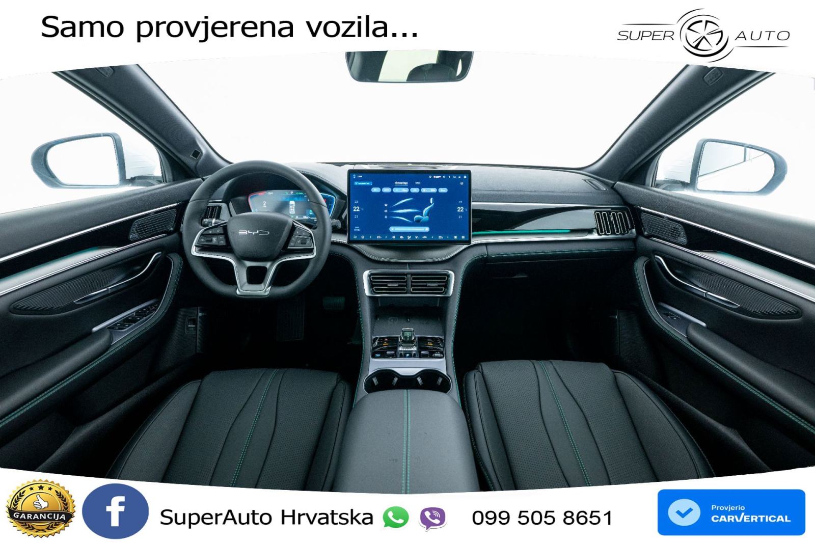 NOVO BYD Seal U DM-i 1.5L Aut. Boost 218 KS, ACC+360+GR SJED+PANO+HEAD, fotografija 7