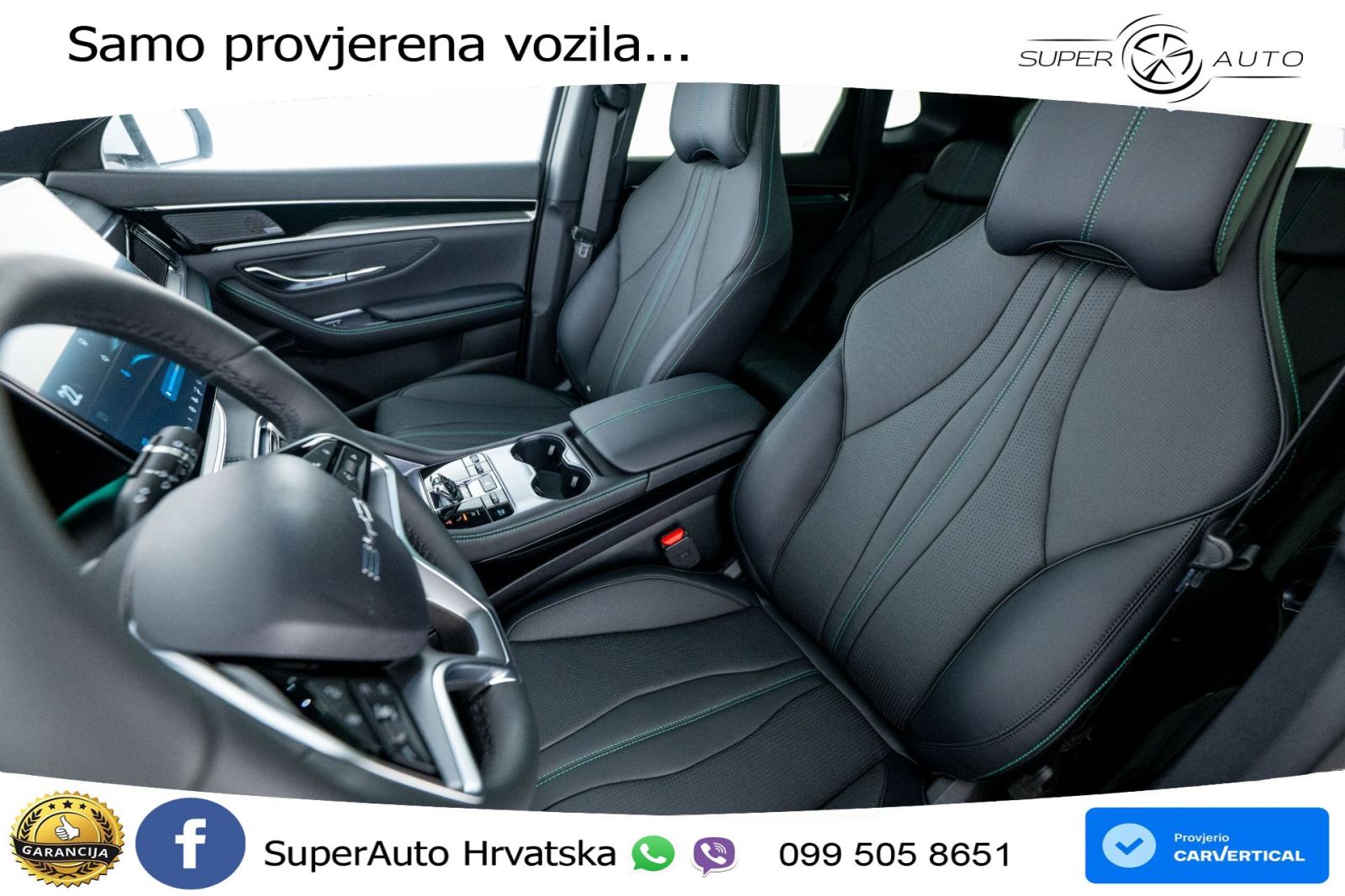 NOVO BYD Seal U DM-i 1.5L Aut. Boost 218 KS, ACC+360+GR SJED+PANO+HEAD, fotografija 11