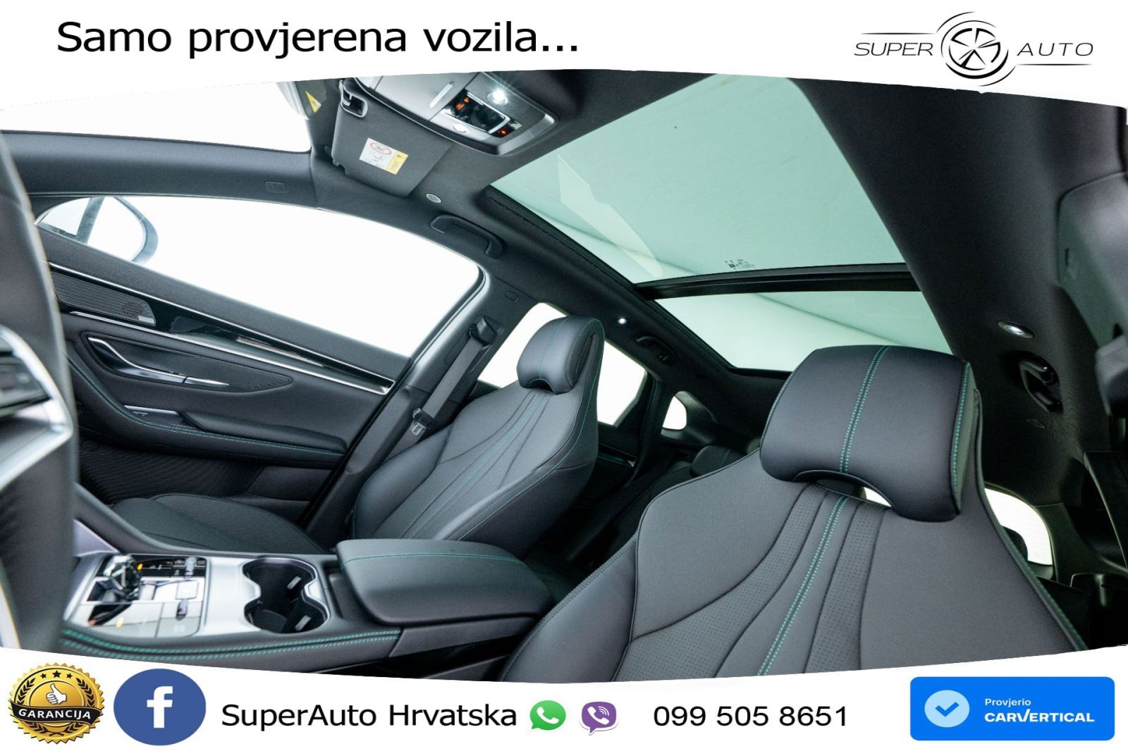 NOVO BYD Seal U DM-i 1.5L Aut. Boost 218 KS, ACC+360+GR SJED+PANO+HEAD, fotografija 12