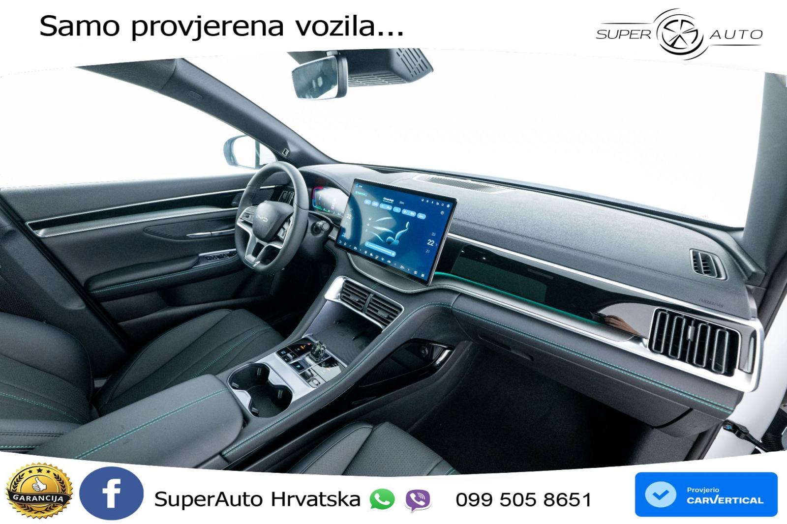NOVO BYD Seal U DM-i 1.5L Aut. Boost 218 KS, ACC+360+GR SJED+PANO+HEAD, fotografija 13