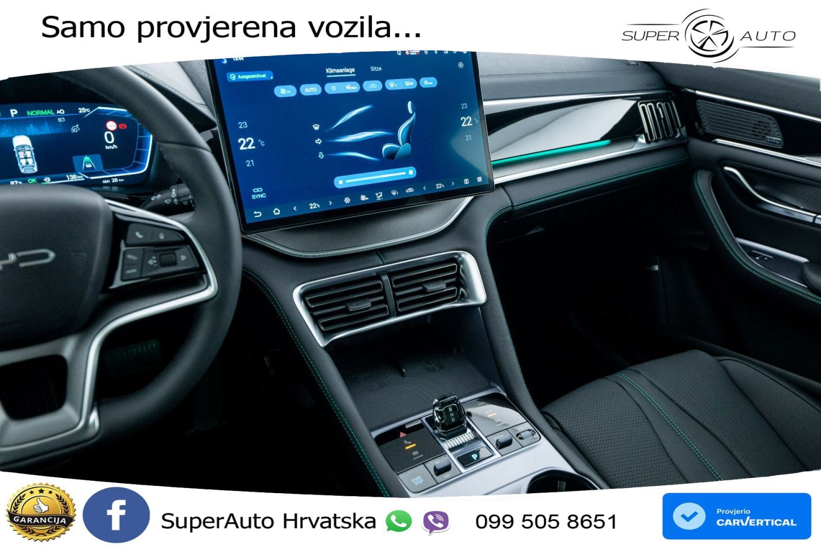 NOVO BYD Seal U DM-i 1.5L Aut. Boost 218 KS, ACC+360+GR SJED+PANO+HEAD, fotografija 14