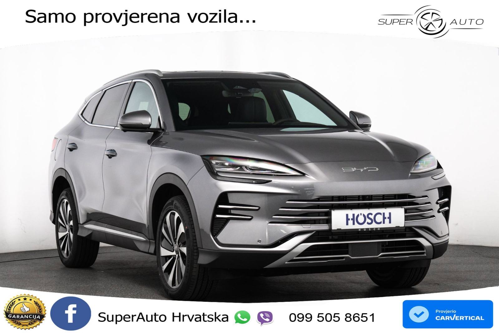 BYD Seal U DM-i 1.5L AWD Aut. Design 324 KS, ACC+360+GR SJED+PANO+HEAD, fotografija 3