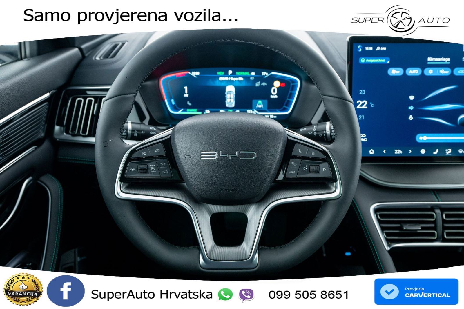 NOVO BYD Seal U DM-i 1.5L AWD Aut. Design 324 KS, ACC+360+GR SJED+PANO, fotografija 8