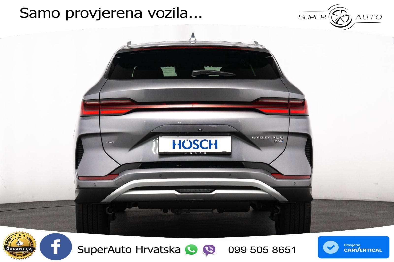 NOVO BYD Seal U DM-i 1.5L AWD Aut. Design 324 KS, ACC+360+GR SJED+PANO, fotografija 6