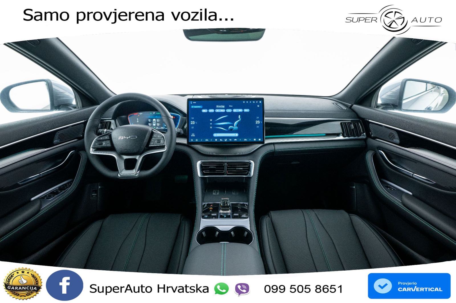 NOVO BYD Seal U DM-i 1.5L AWD Aut. Design 324 KS, ACC+360+GR SJED+PANO, fotografija 7