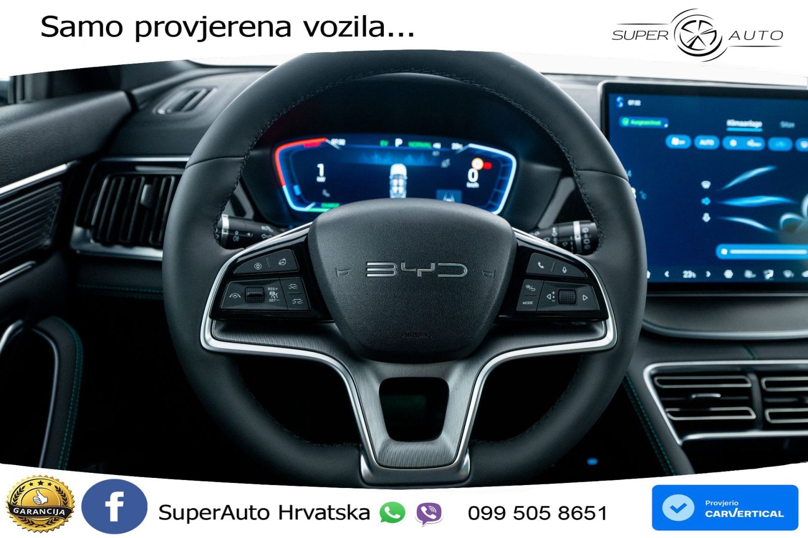 NOVO BYD Seal U DM-i 1.5L AWD Aut. Design 324 KS, ACC+360+GR SJED+PANO, fotografija 8