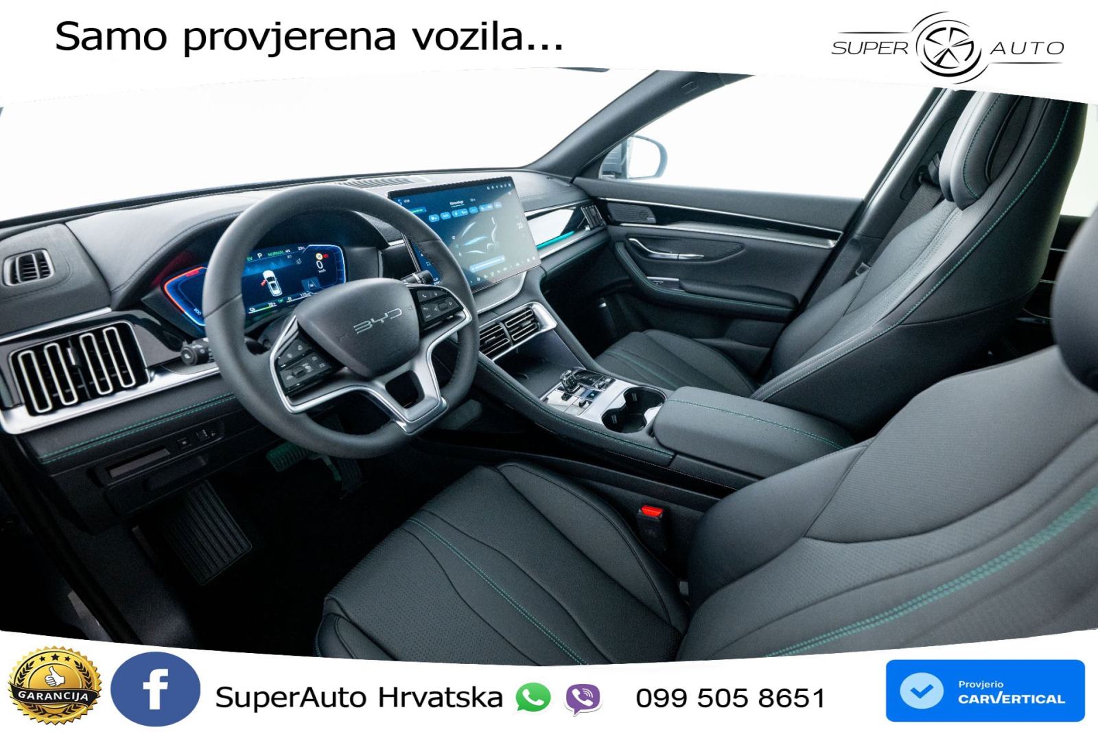 NOVO BYD Seal U DM-i 1.5L AWD Aut. Design 324 KS, ACC+360+GR SJED+PANO, fotografija 10