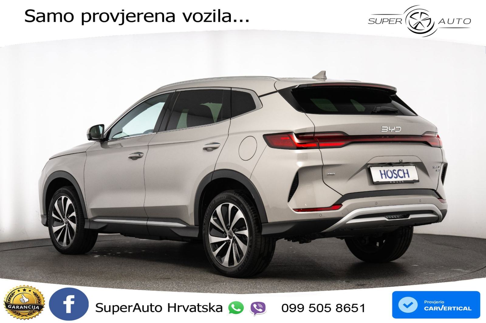NOVO BYD Seal U DM-i 1.5L AWD Aut. Design 324 KS, ACC+360+GR SJED+PANO, fotografija 5