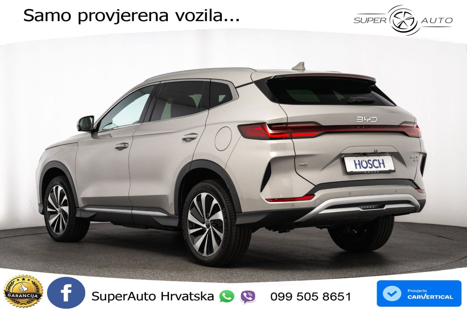 NOVO BYD Seal U DM-i 1.5L AWD Aut. Design 324 KS, ACC+360+GR SJED+PANO, fotografija 5