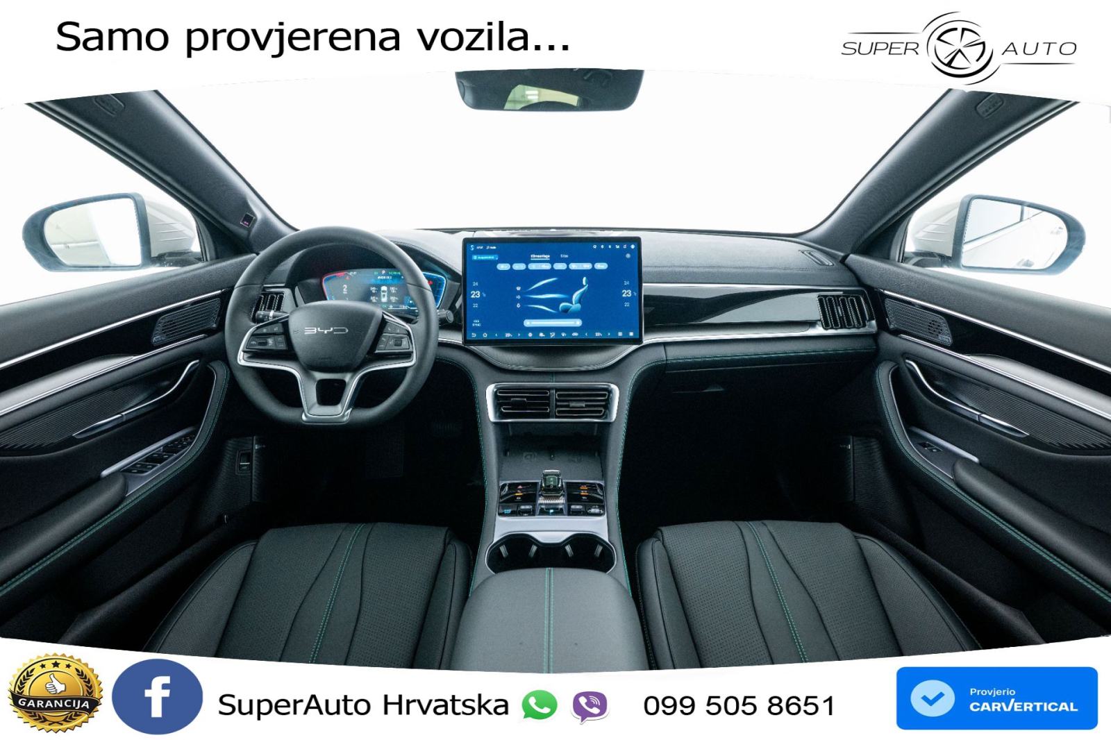 NOVO BYD Seal U DM-i 1.5L AWD Aut. Design 324 KS, ACC+360+GR SJED+PANO, fotografija 7