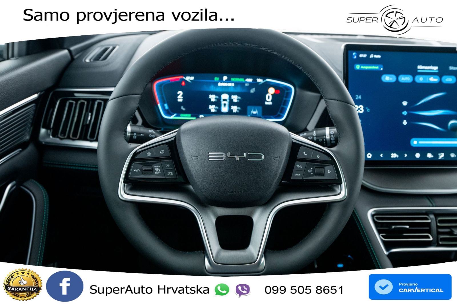 NOVO BYD Seal U DM-i 1.5L AWD Aut. Design 324 KS, ACC+360+GR SJED+PANO, fotografija 8