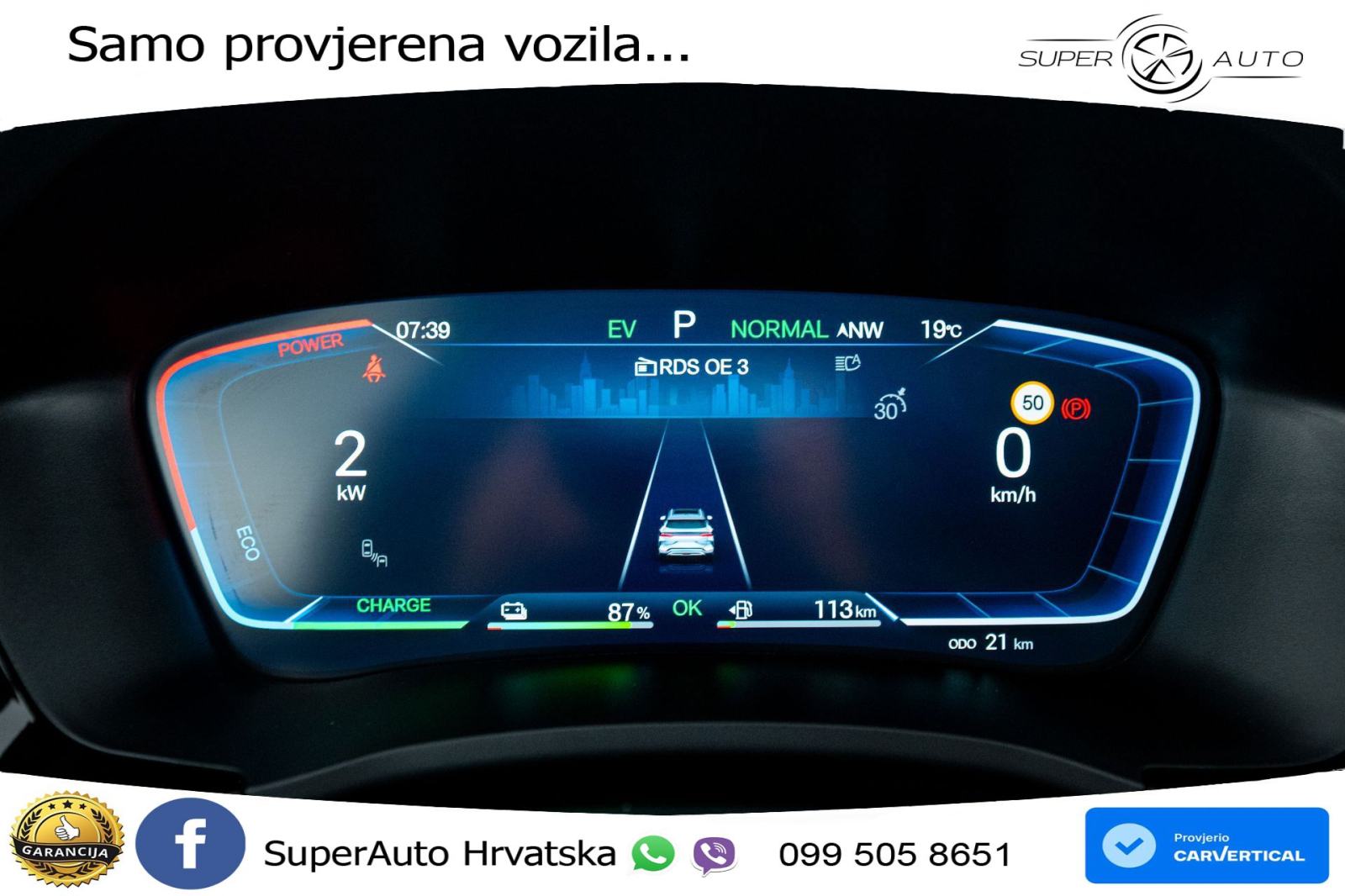 NOVO BYD Seal U DM-i 1.5L AWD Aut. Design 324 KS, ACC+360+GR SJED+PANO, fotografija 9