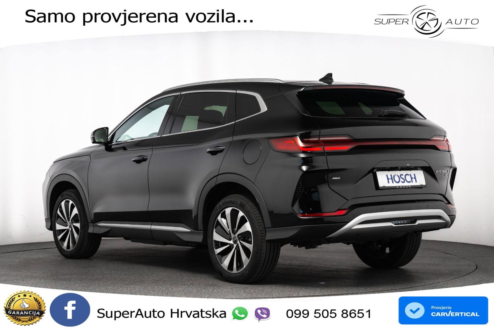 NOVO BYD Seal U DM-i 1.5L AWD Aut. Design 324 KS, ACC+360+GR SJED+PANO, fotografija 5