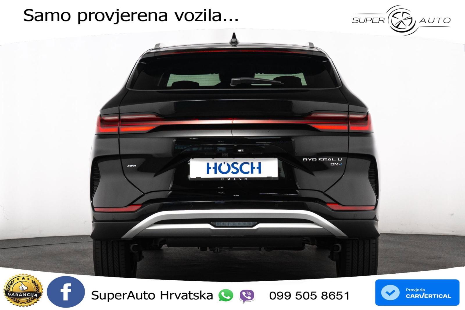 NOVO BYD Seal U DM-i 1.5L AWD Aut. Design 324 KS, ACC+360+GR SJED+PANO, fotografija 6