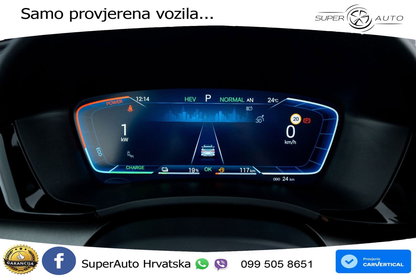 NOVO BYD Seal U DM-i 1.5L AWD Aut. Design 324 KS, ACC+360+GR SJED+PANO, fotografija 9