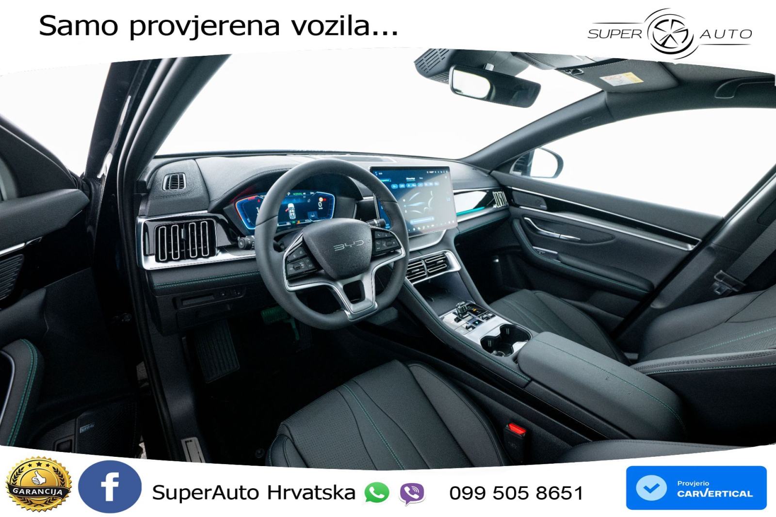 NOVO BYD Seal U DM-i 1.5L AWD Aut. Design 324 KS, ACC+360+GR SJED+PANO, fotografija 10