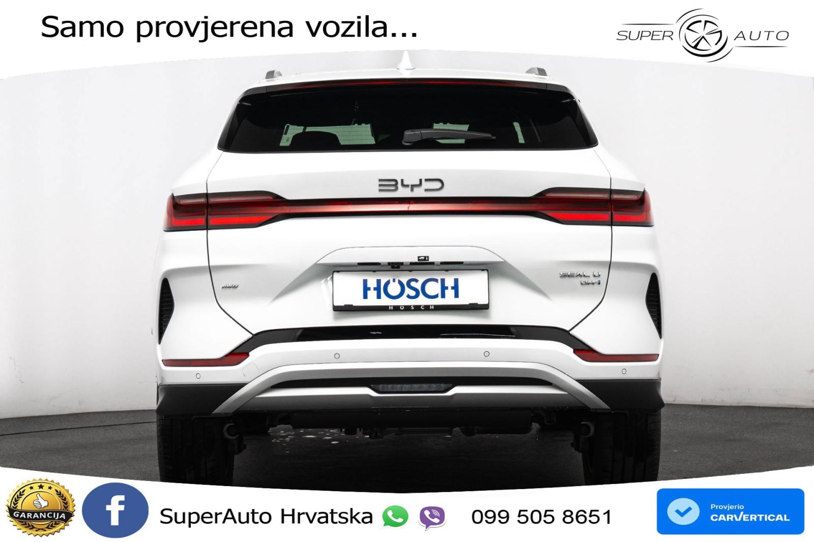 NOVO BYD Seal U DM-i 1.5L AWD Aut. Design 324 KS, ACC+360+GR SJED+PANO, fotografija 6
