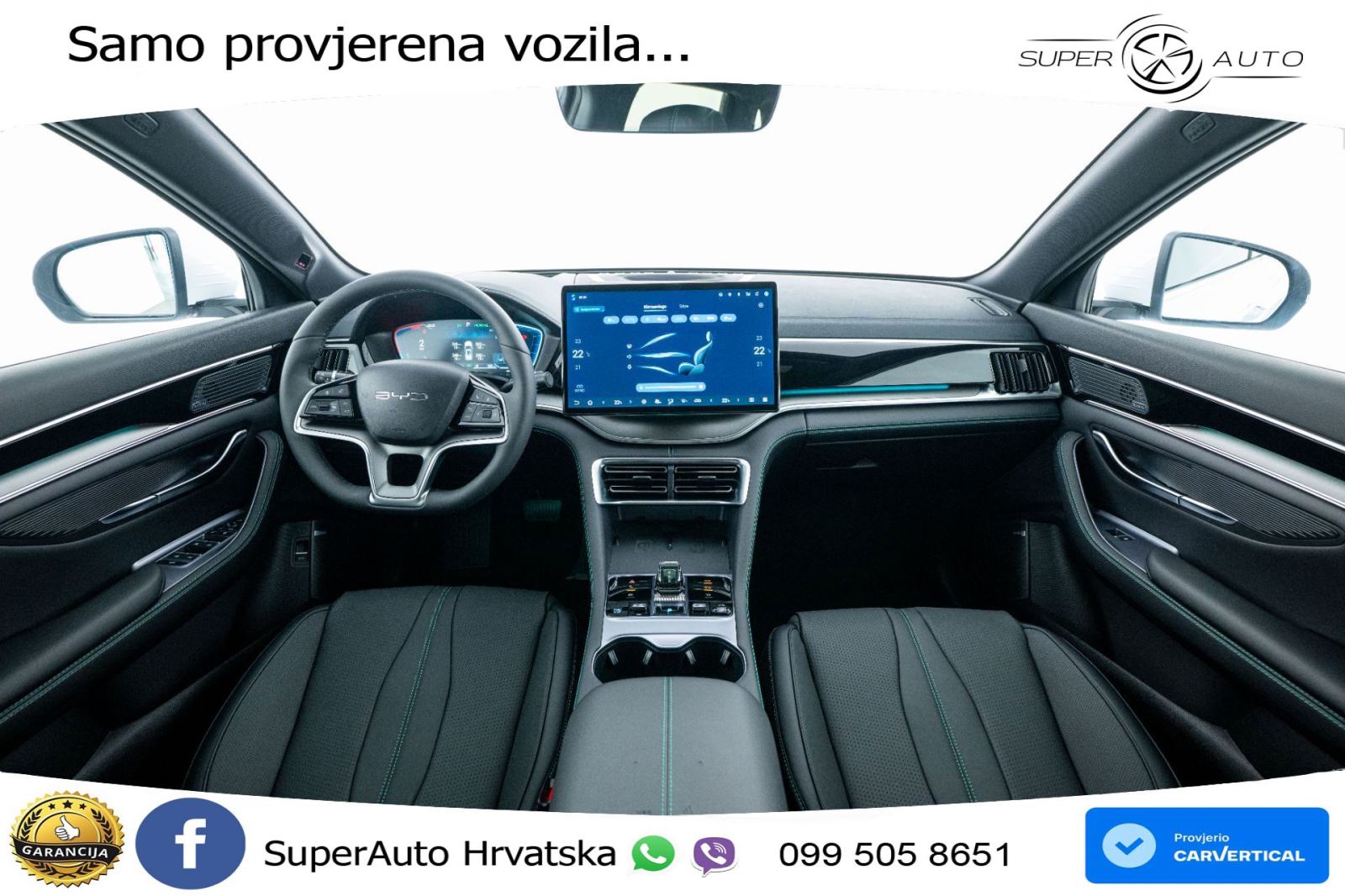 NOVO BYD Seal U DM-i 1.5L AWD Aut. Design 324 KS, ACC+360+GR SJED+PANO, fotografija 7