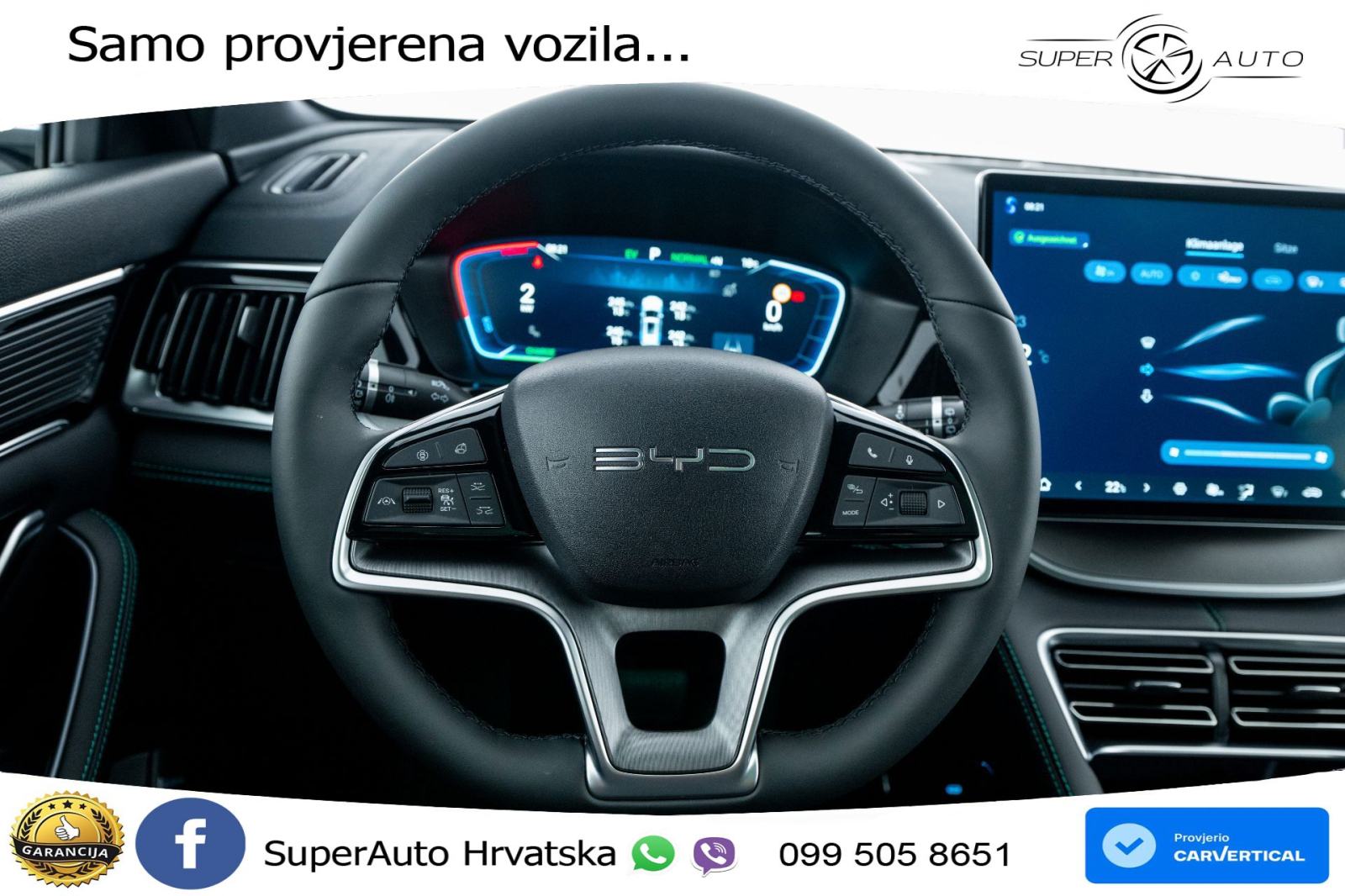 NOVO BYD Seal U DM-i 1.5L AWD Aut. Design 324 KS, ACC+360+GR SJED+PANO, fotografija 8