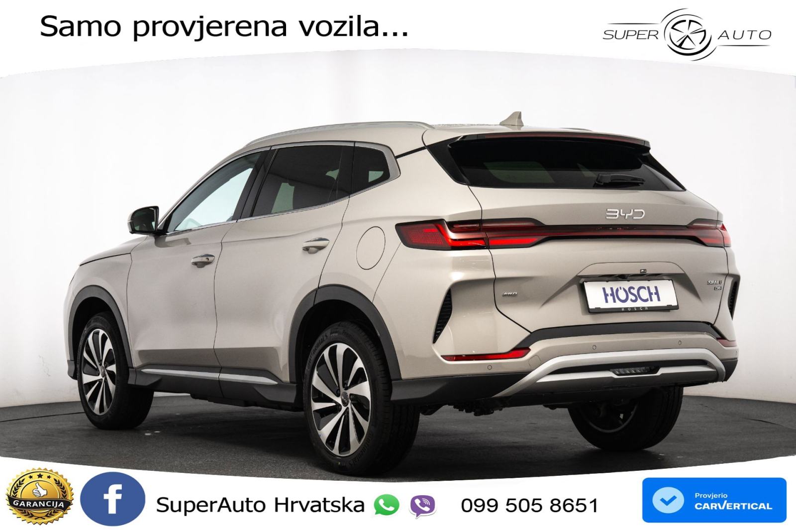 NOVO BYD Seal U DM-i 1.5L AWD Aut. Design 324 KS, ACC+360+GR SJED+PANO, fotografija 5