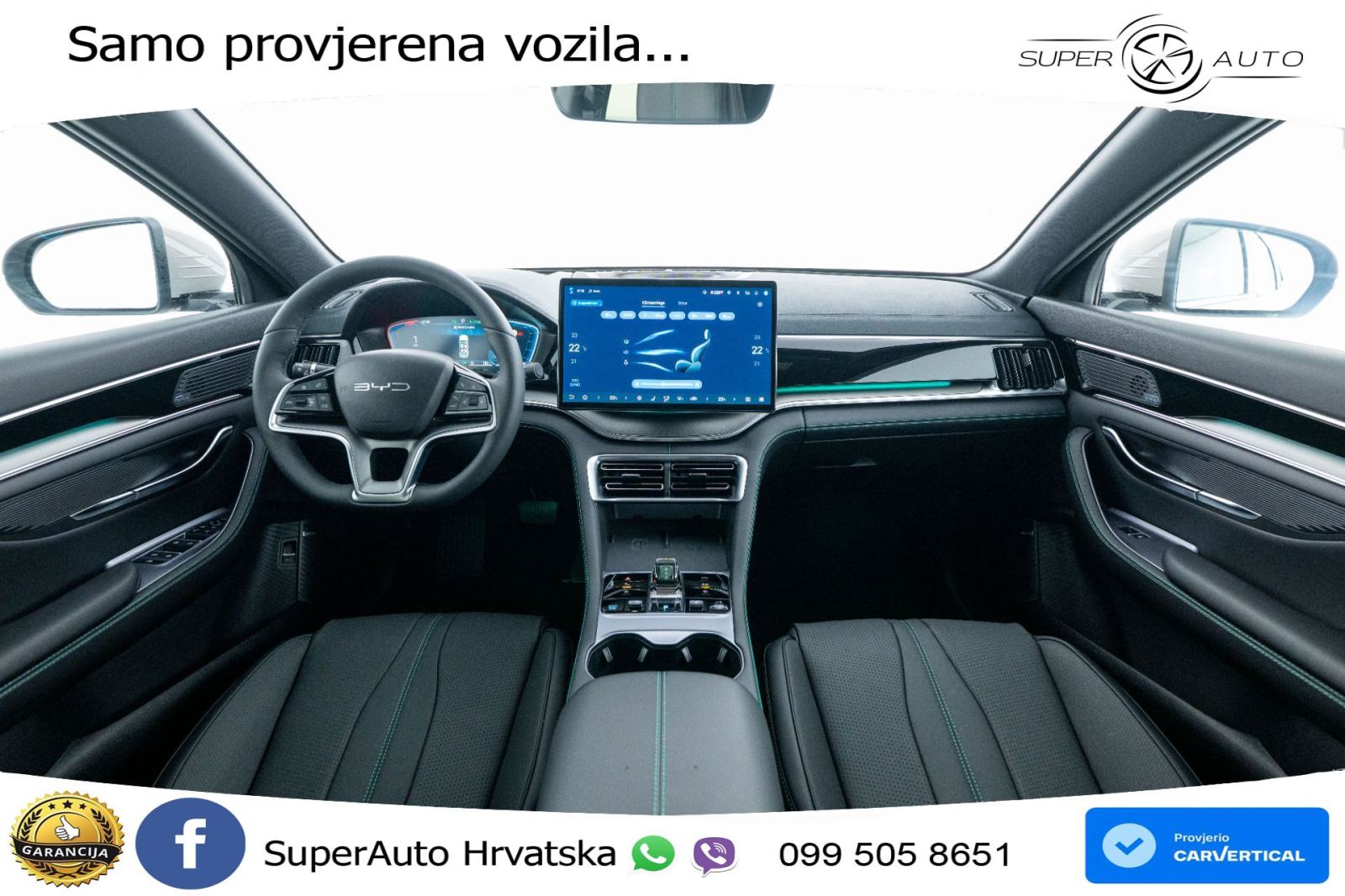 NOVO BYD Seal U DM-i 1.5L AWD Aut. Design 324 KS, ACC+360+GR SJED+PANO, fotografija 7