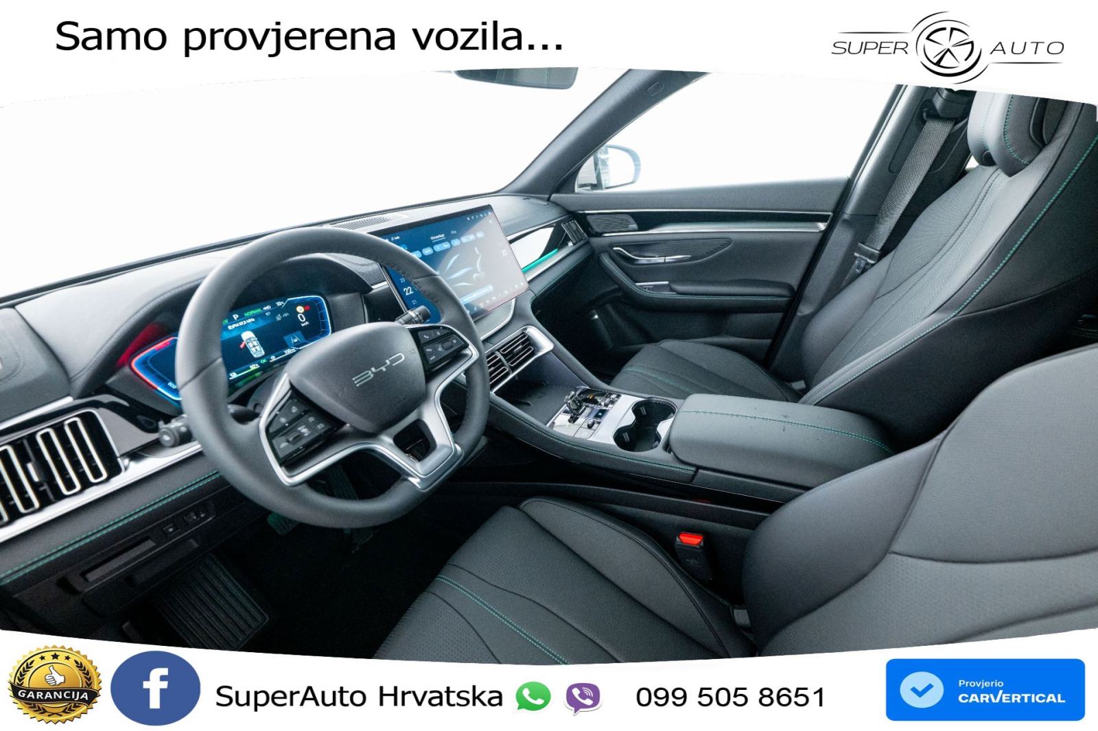 NOVO BYD Seal U DM-i 1.5L AWD Aut. Design 324 KS, ACC+360+GR SJED+PANO, fotografija 10