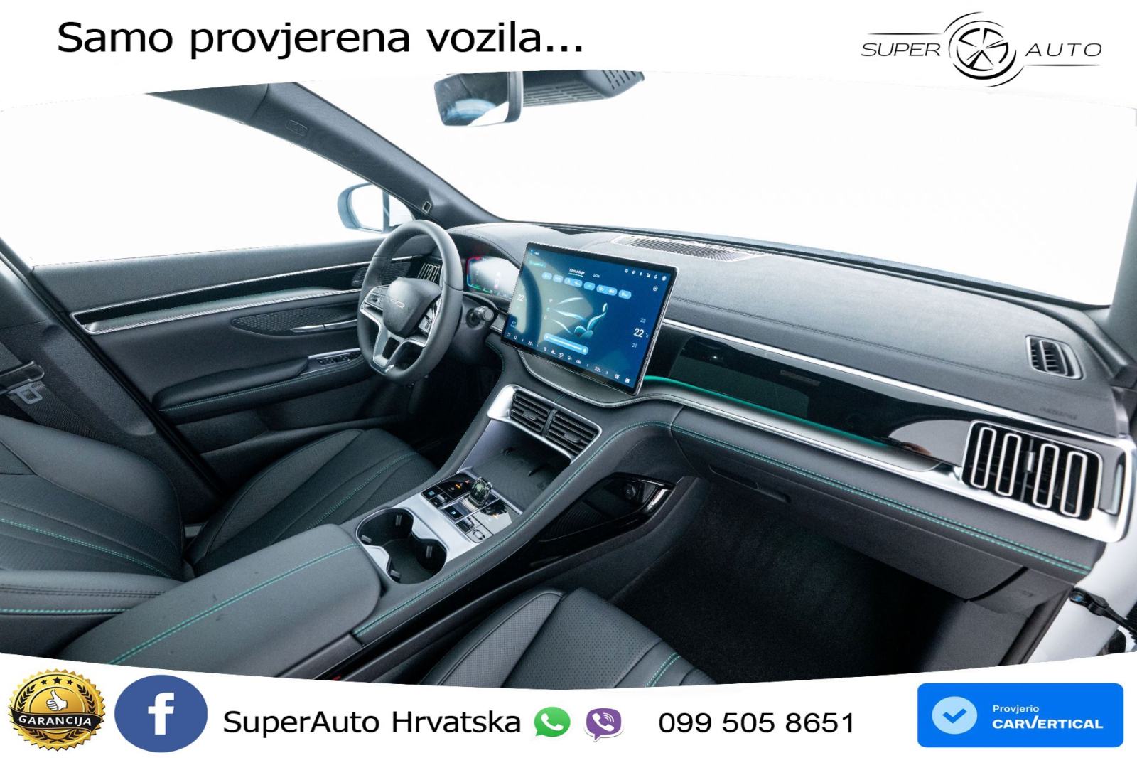 NOVO BYD Seal U DM-i 1.5L AWD Aut. Design 324 KS, ACC+360+GR SJED+PANO, fotografija 13