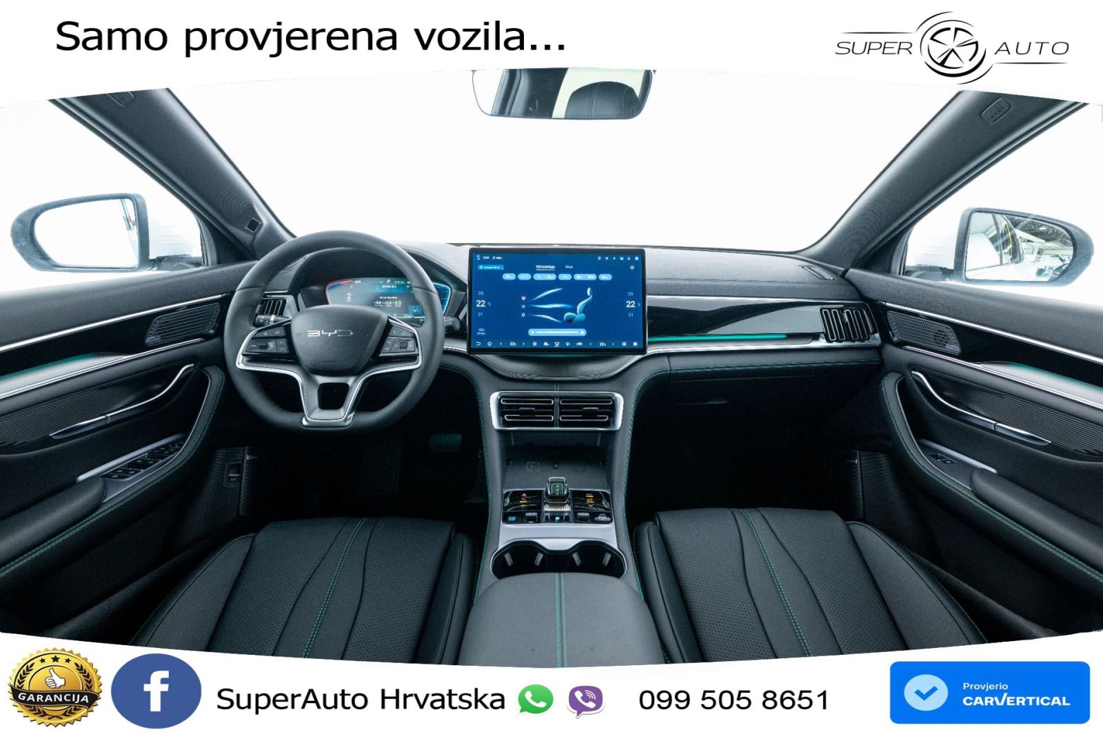NOVO BYD Seal U DM-i 1.5L AWD Aut. Design 324 KS, ACC+360+GR SJED+PANO, fotografija 7