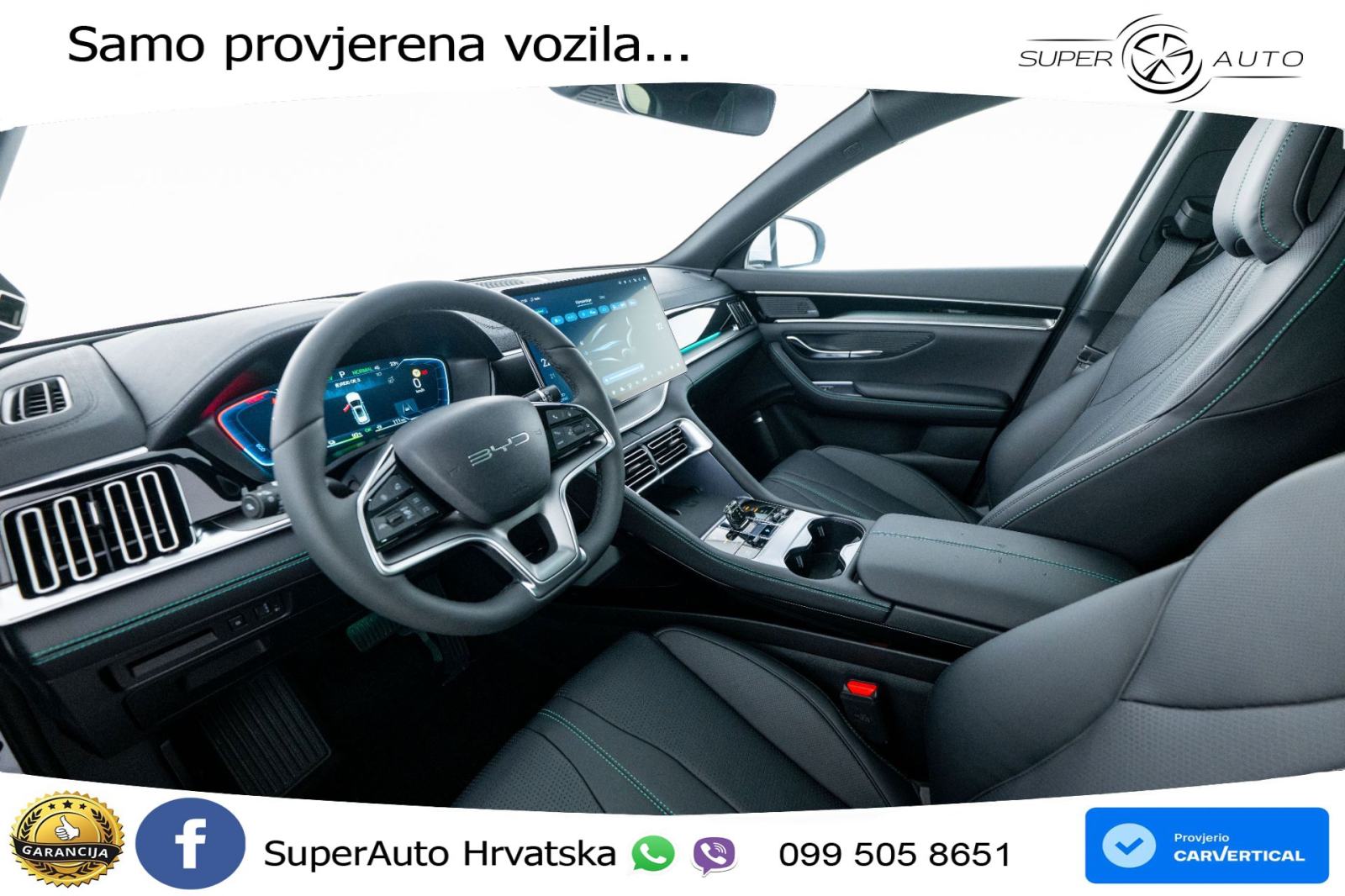 NOVO BYD Seal U DM-i 1.5L AWD Aut. Design 324 KS, ACC+360+GR SJED+PANO, fotografija 10