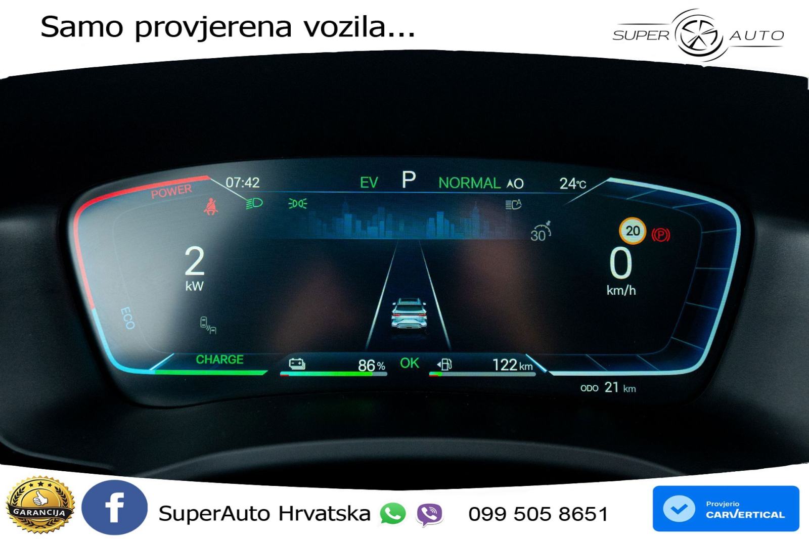 NOVO BYD Seal U DM-i 1.5L AWD Aut. Design 324 KS, ACC+360+GR SJED+PANO, fotografija 9