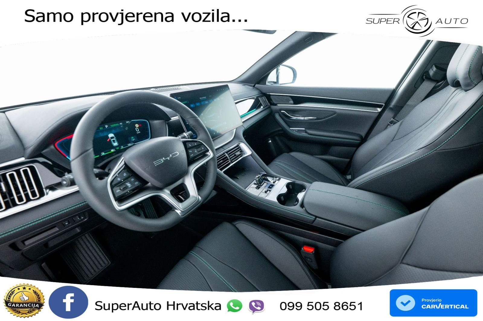 NOVO BYD Seal U DM-i 1.5L AWD Aut. Design 324 KS, ACC+360+GR SJED+PANO, fotografija 10