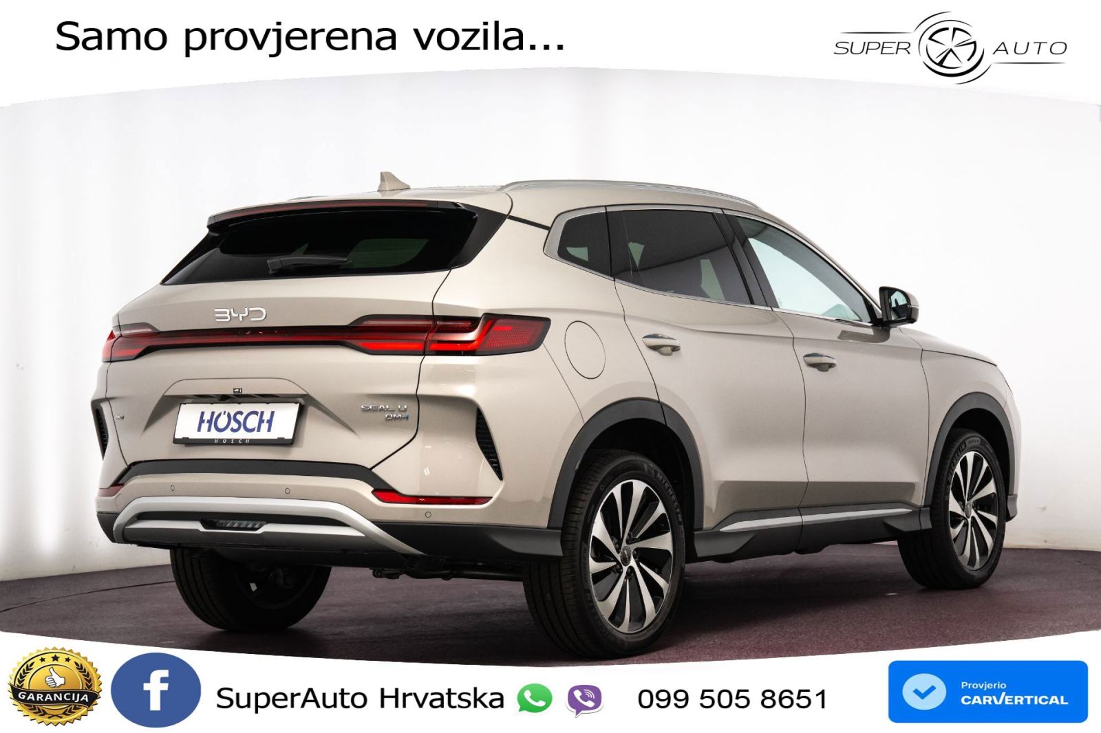 NOVO BYD Seal U DM-i 1.5L AWD Aut. Design 324 KS, LED+ACC+GR SJED+HEAD, fotografija 5