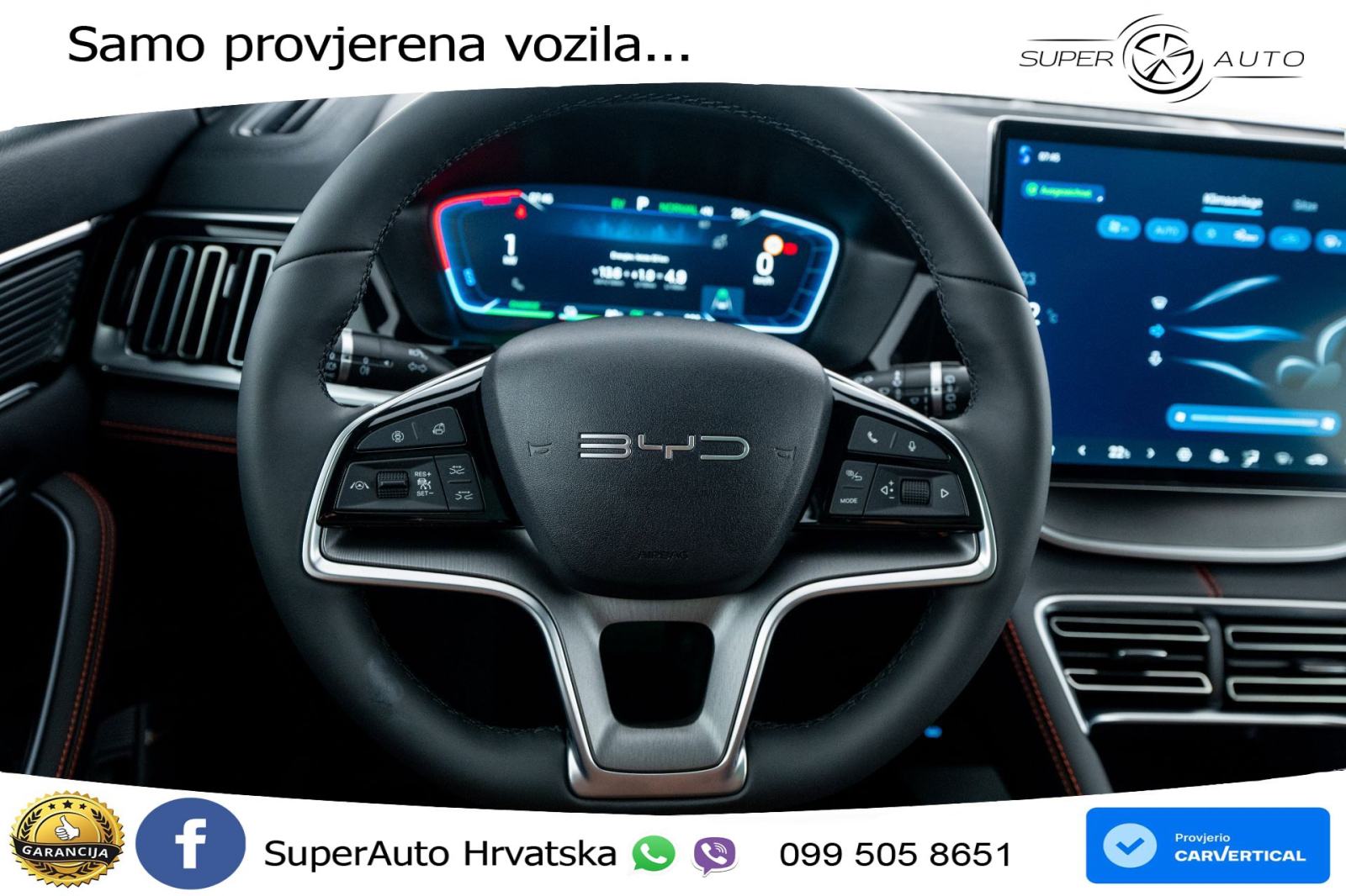 NOVO BYD Seal U DM-i 1.5L AWD Aut. Design 324 KS, LED+ACC+GR SJED+HEAD, fotografija 7