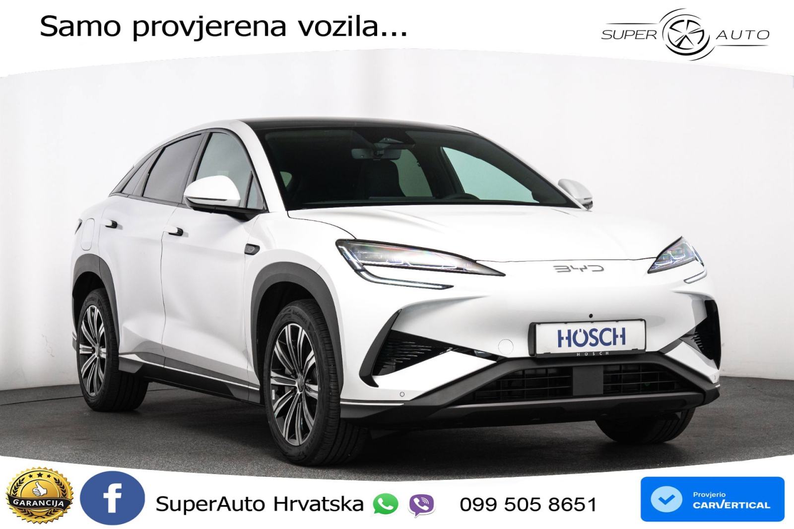 NOVO BYD Sealion 7 82.5 kWh Comfort 313 KS, ACC+360+4xGR SJED+PANO+VIR, fotografija 3