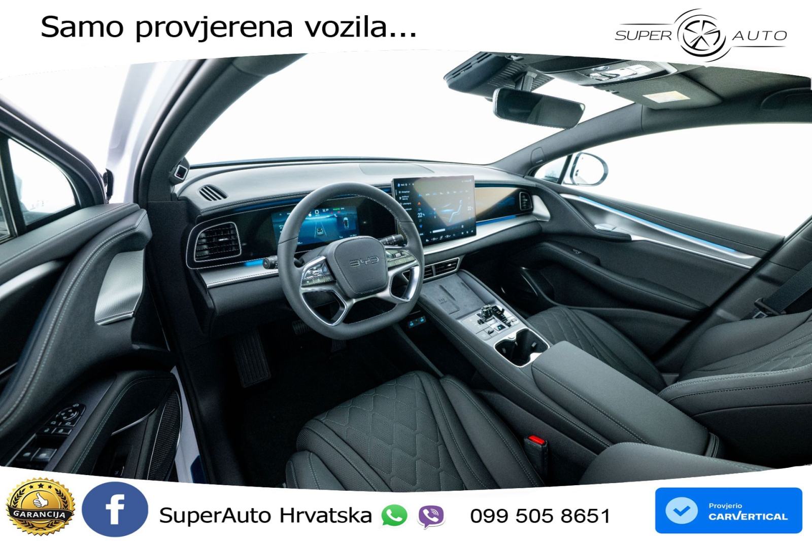 NOVO BYD Sealion 7 82.5 kWh Comfort 313 KS, ACC+360+4xGR SJED+PANO+VIR, fotografija 10