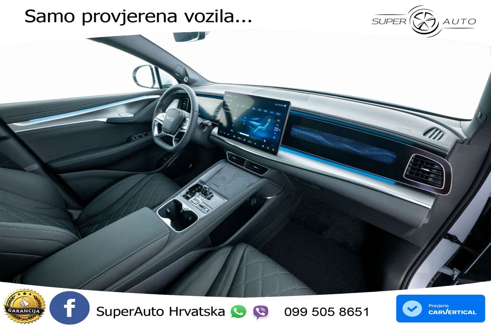 NOVO BYD Sealion 7 82.5 kWh Comfort 313 KS, ACC+360+4xGR SJED+PANO+VIR, fotografija 12