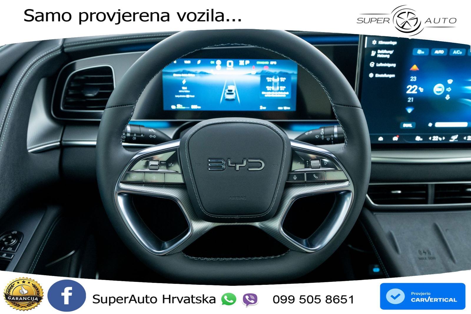 NOVO BYD Sealion 7 82,5 kWh Comfort 313 KS, ACC+360+4xGR SJED+PANO+VIR, fotografija 8