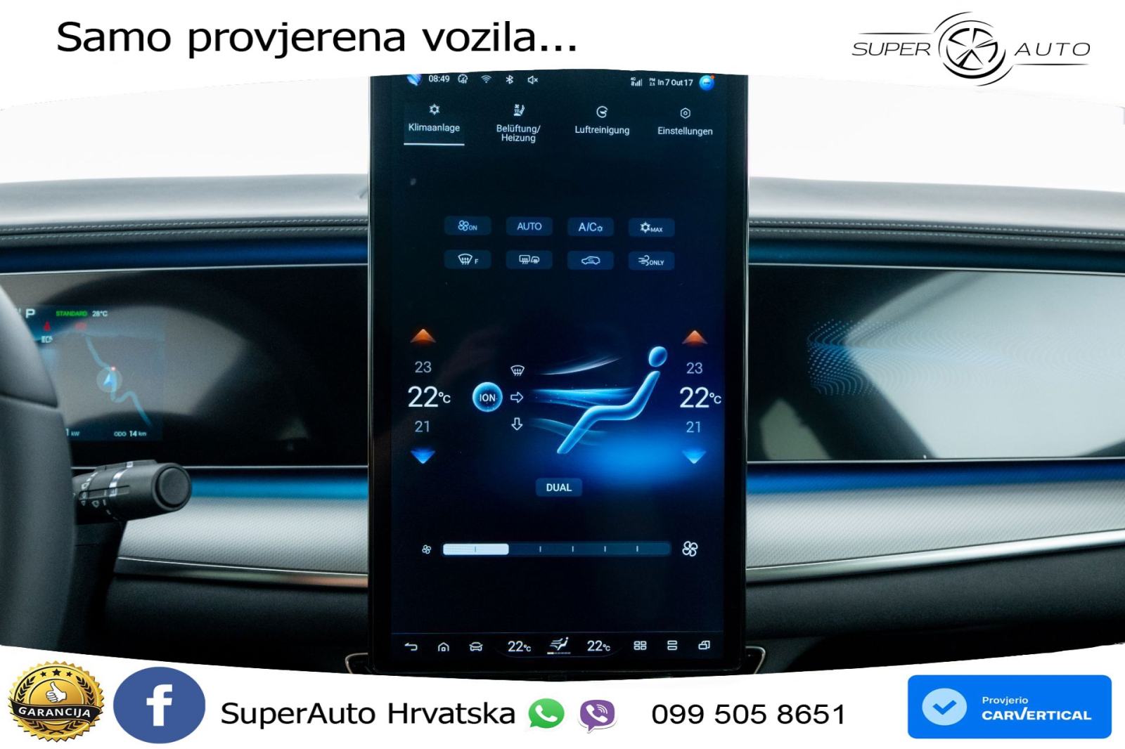 NOVO BYD Sealion 7 82,5 kWh Comfort 313 KS, LED+ACC+4xGR SJED+360+PANO, fotografija 9