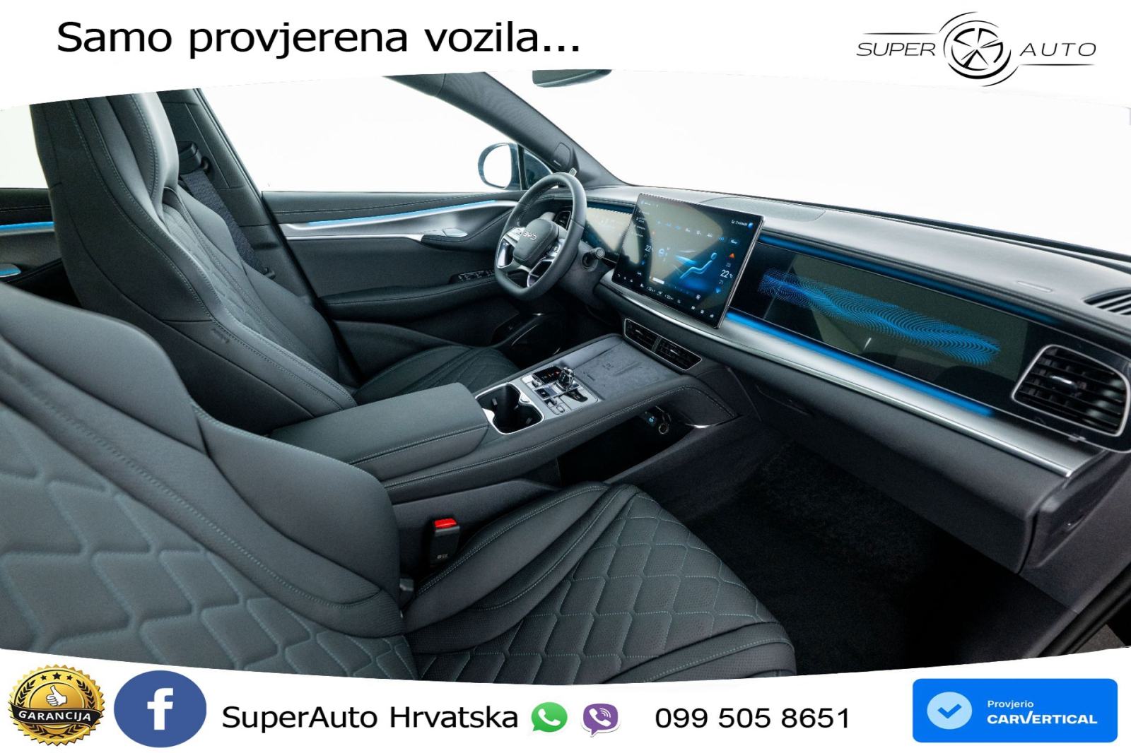 NOVO BYD Sealion 7 82,5 kWh Comfort 313 KS, LED+ACC+4xGR SJED+360+PANO, fotografija 15