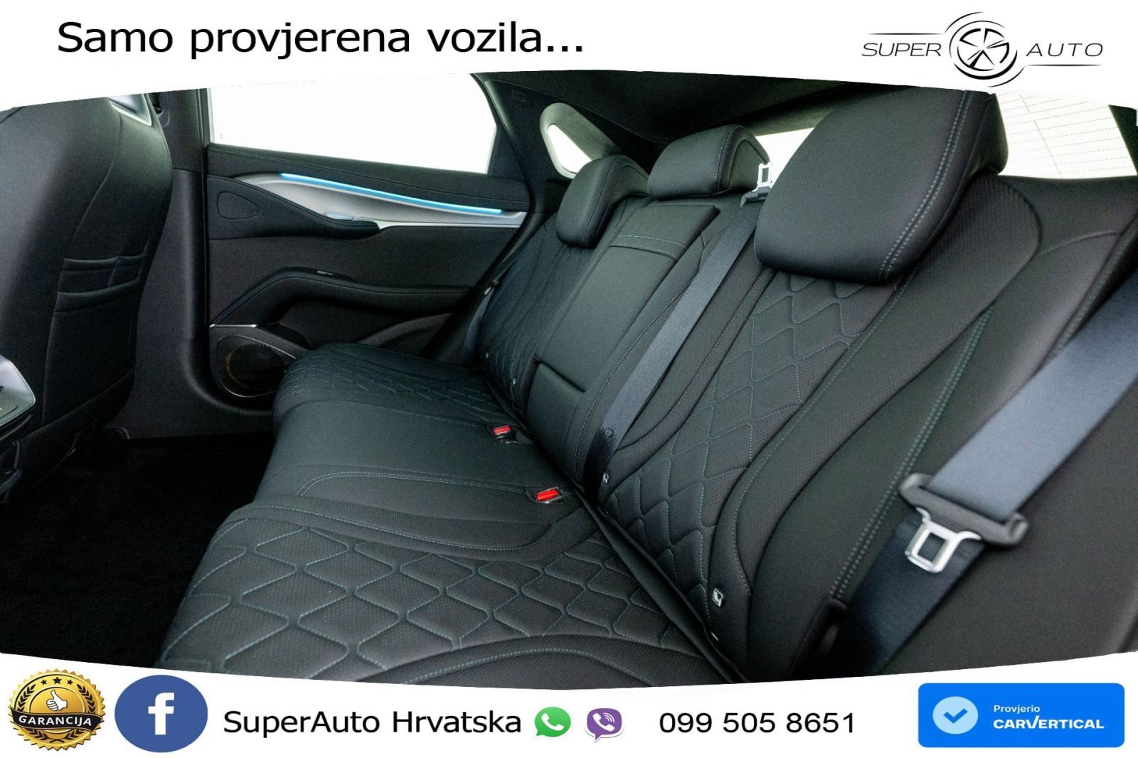 NOVO BYD Sealion 7 82,5 kWh Comfort 313 KS, LED+ACC+4xGR SJED+360+PANO, fotografija 19