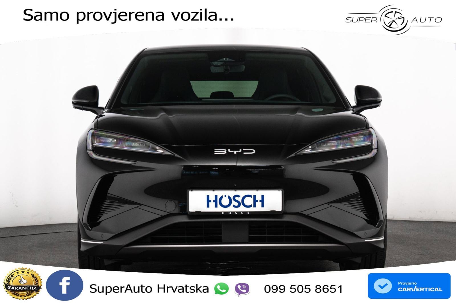NOVO BYD Sealion 7 82,5 kWh Comfort 313 KS, LED+ACC+4xGR SJED+360+PDC, fotografija 3