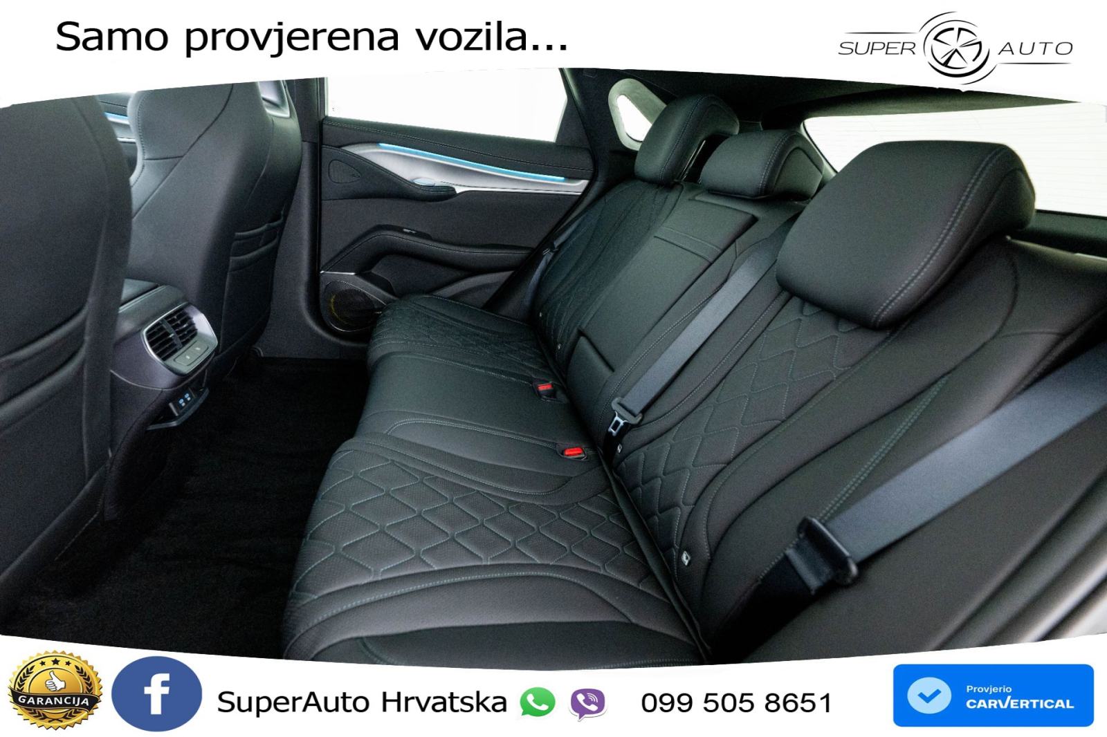 NOVO BYD Sealion 7 82,5 kWh Comfort 313 KS, LED+ACC+4xGR SJED+360+PDC, fotografija 19